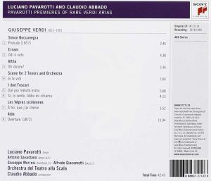 Luciano Pavarotti - Pavarotti Sings Rare Verdi Arias [ CD ]