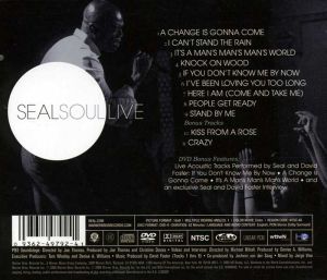 Seal - Soul Live (CD with DVD) [ CD ]