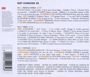 50 Best Choruses - Various Artists (3CD)