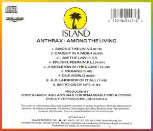 Anthrax - Among The Living [ CD ]