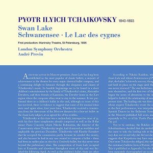 Andre Previn, London Symphony Orchestra - Tchaikovsky: Swan Lake (3 x Vinyl)