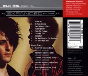 Billy Idol - Rebel Yell (Expanded Version + 5 bonus track's) [ CD ]