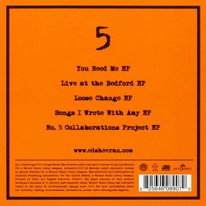 Ed Sheeran - 5 [Five -EP- CD Box] [ CD ]