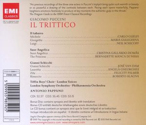Puccini, G. - Il Trittico (4CD) [ CD ]