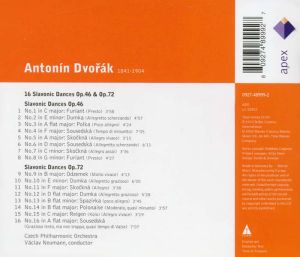 Dvorak, A. - Slavonic Dances [ CD ]