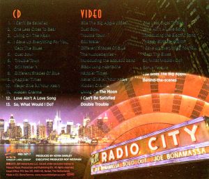 Joe Bonamassa - Live At Radio City Music Hall (CD with DVD-Video) [ CD ]