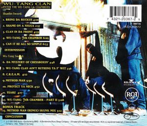 Wu-Tang Clan - Enter Тhe Wu-Tang Clan (36 Chambers) [ CD ]