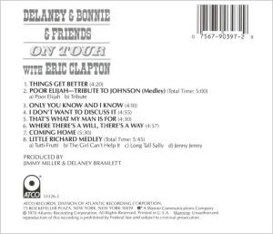 Delaney & Bonnie & Friends - On Tour With Eric Clapton [ CD ]