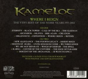 Kamelot - Where I Reign - The Very Best Of The Noise Years 1995-2003 (2CD) [ CD ]