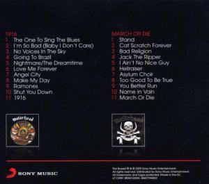 Motorhead - 1916 & March Or Die (2CD Box Set) [ CD ]