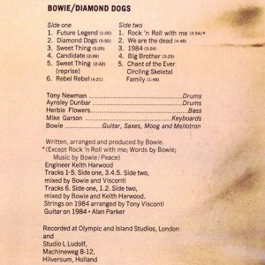 David Bowie - Diamond Dogs (Remastered 2016) (Vinyl)