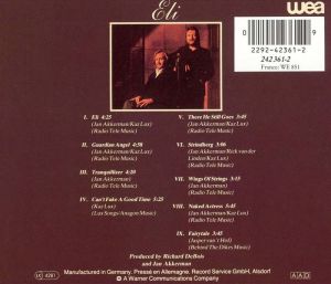 Jan Akkerman & Kaz Lux - Eli [ CD ]