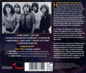 UFO - The Wild, The Willing And The Innocent (Remastered incl. 3 bonus) [ CD ]