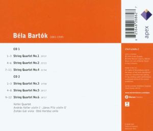 Bartok, B. - The Complete String Quartets No.1-6 (2CD) [ CD ]