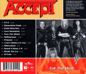 Accept - Eat The Heat (Remastered) [ CD ]