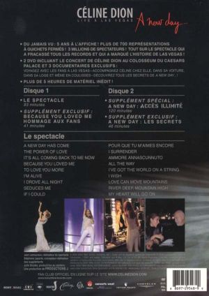 Celine Dion - Live A Las Vegas: A New Day.. (2 x DVD-Video) [ DVD ]