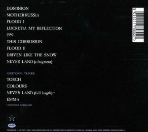 Sisters Of Mercy - Floodland (Remastered + 5 bonus) [ CD ]