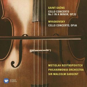 Mstislav Rostropovich - Saint-Saens & Myaskovsky - Cello Concertos [ CD ]
