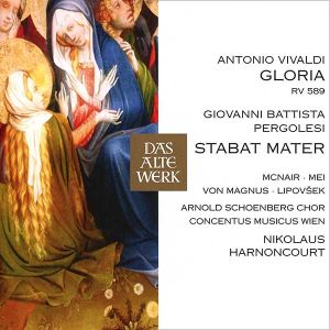Nikolaus Harnoncourt, Concentus Musicus Wien - Vivaldi: Gloria RV 589 & Pergolesi: Stabat Mater [ CD ]
