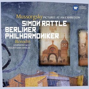 Simon Rattle - Mussorgsky: Pictures At An Exhibition & Borodin: Symphony No.2, Polovtsian Dances From Prince Igor [ CD ]