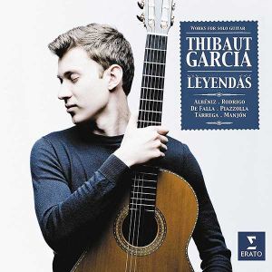 Thibaut Garcia - Leyendas - Works for Solo Guitar Albeniz, Rodrogo, De Falla, Piazzolla, Tarrega, Manjon [ CD ]