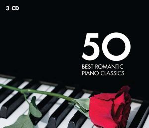 50 Best Romantic Piano Classics - Various Artists (3CD) [ CD ]