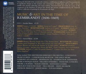Music & Art In The Time Of Rembrandt - Various (2CD) [ CD ]