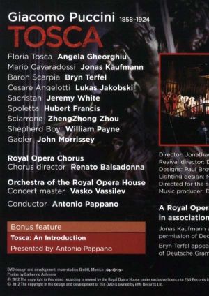 Royal Opera House Covent Garden, Antonio Pappano - Puccini: Tosca (DVD-Video)