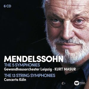 Kurt Masur - Mendelssohn: The Complete Symphonies, The Complete String Symphonies (6CD box) [ CD ]