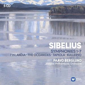 Paavo Berglund, Helsinki Philharmonic Orchestra - Sibelius: Symphonies No.1-7, Finlandia, The Oceanides, Tapiola, Kullervo (5CD box)