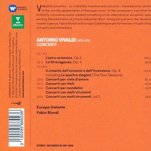 Vivaldi, A. - Concertos - L'Estro Armonico, La Stravaganza, … Per Viola D'Amore, …Per Mandolini (9CD) [ CD ]