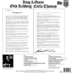 Otis Redding & Carla Thomas - King & Queen (50th Anniversary Edition) (Vinyl) [ LP ]