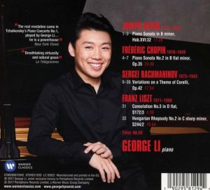 George Li - Live At The Mariinsky [ CD ]