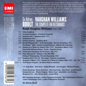 Adrian Boult - Ralph Vaughan Williams: The Complete EMI Recordings (13CD box set)