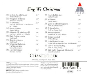 Chanticleer - We Sing Christmas [ CD ]