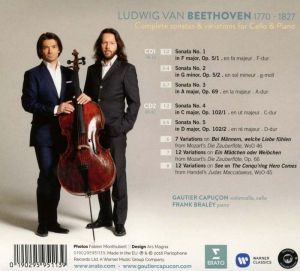Beethoven, L. Van - Sonatas & Variations For Cello And Piano (2CD) [ CD ]