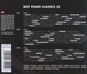 50 Best Piano - Various Artists (3CD) [ CD ]