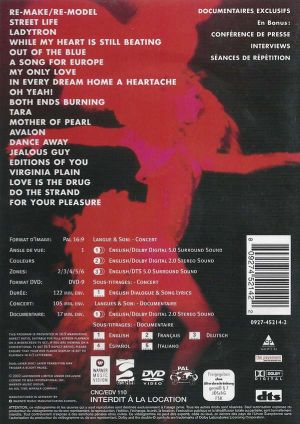 Roxy Music - Live At The Apollo (DVD-Video) [ DVD ]