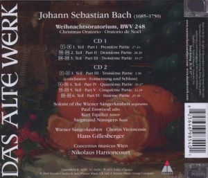 Nikolaus Harnoncourt - Bach: Christmas Oratorio (Weihnachtsoratorium) (2CD) [ CD ]