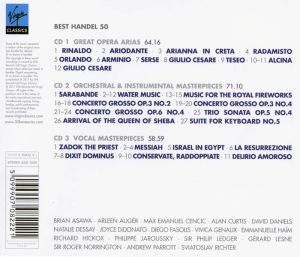 Handel, G. F. - 50 Best Handel (3CD) [ CD ]