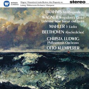 Brahms, Wagner, Mahler, Beethoven - Alt-Rhapsodie, Wesendonck Lieder, 5 Lieder… [ CD ]
