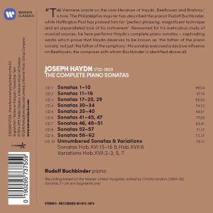 Rudolf Buchbinder - Haydn: The Complete Piano Sonatas (10CD Box Set)