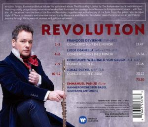 Emmanuel Pahud - Revolution: Flute Concertos [ CD ]