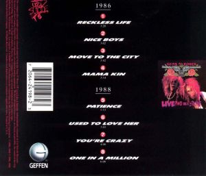 Guns N' Roses - G N' R Lies: Live [ CD ]