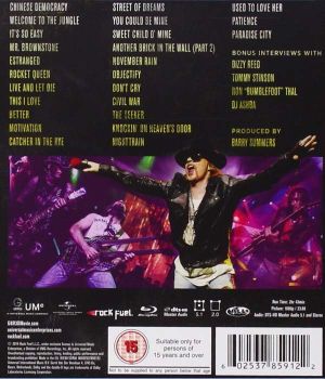 Guns N' Roses - Appetite For Democracy 3D: Live At The Hard Rock Casino, Las Vegas (Blu-Ray)