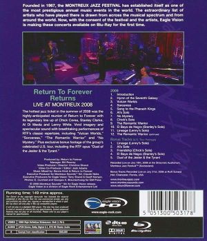Return To Forever - Live At Montreux 2008 (Blu-Ray) [ BLU-RAY ]