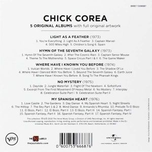 Chick Corea - 5 Original Albums vol.1 (5CD) [ CD ]