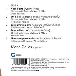 Maria Callas - Callas (Digital Remastering Abbey Road Studios) (Vinyl)