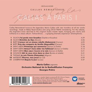 Maria Callas - Callas A Paris I - Great Arias From French Operas [ CD ]