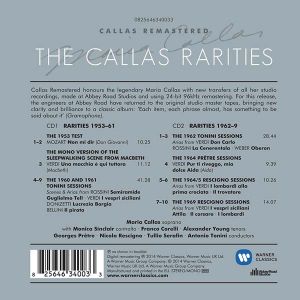 Maria Callas - The Callas Rarities (1953-1969) (2CD) [ CD ]